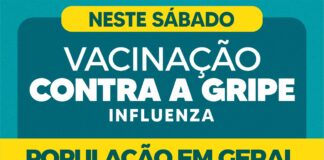 AUTARQUIA MUNICIPAL DE SAÚDE ESTARÁ DE PLANTÃO NESSE SÁBADO PARA VACINAÇÃO CONTRA A GRIPE INFLUENZA NA POPULAÇÃO EM GERAL.