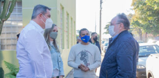 PREFEITO TOLEDO E VEREADORES RECEBEM O DEPUTADO TERCÍLIO TURINI NA CÂMARA MUNICIPAL.