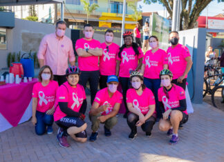 CAMBIRA REALIZA O PRIMEIRO PEDAL DO OUTUBRO ROSA 2021