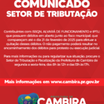 Cambira – Tributação 01