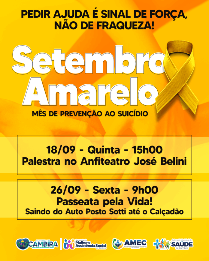 Cambira - Setembro Amarelo Faixa