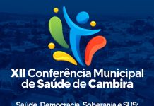 XII Conferência Municipal de Saúde de Cambira será realizada no dia 10 de junho