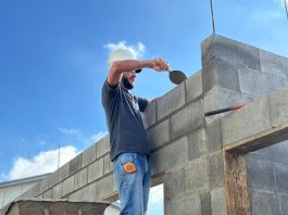 Está em andamento a construção de três novas salas de aula no Colégio São José