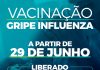 Vacinação contra a Gripe é liberada para toda a população em Cambira a partir de 29 de junho