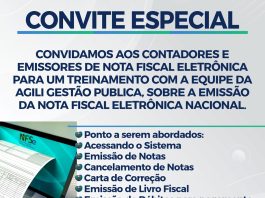 Prefeitura de Cambira promove treinamento sobre emissão da Nota Fiscal Eletrônica Nacional