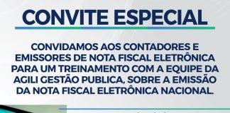 Prefeitura de Cambira promove treinamento sobre emissão da Nota Fiscal Eletrônica Nacional