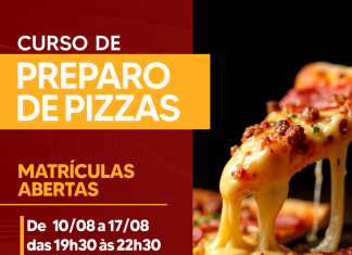 Cambira abre inscrições para curso gratuito de preparo de pizzas
