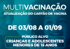Cambira promove campanha de multivacinação para atualização da carteira vacinal de crianças e adolescentes