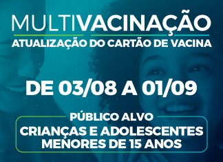 Cambira promove campanha de multivacinação para atualização da carteira vacinal de crianças e adolescentes